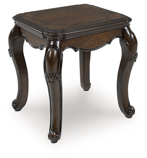 Maylee End Table - Inland Furniture (San Bernardino, CA)