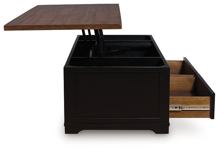 Wildenauer Lift-Top Coffee Table - Inland Furniture (San Bernardino, CA)