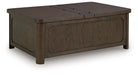 Breckington Coffee Table With Storage - Inland Furniture (San Bernardino, CA)