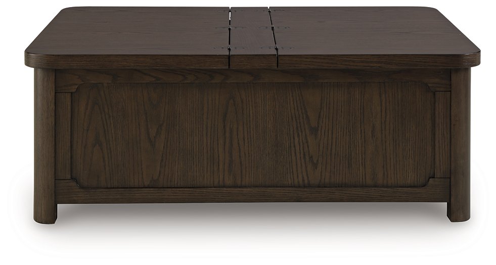Breckington Coffee Table With Storage - Inland Furniture (San Bernardino, CA)