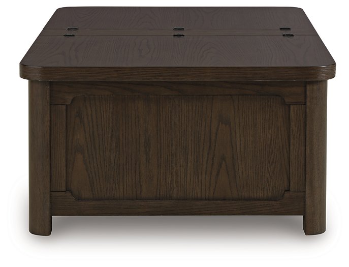 Breckington Coffee Table With Storage - Inland Furniture (San Bernardino, CA)