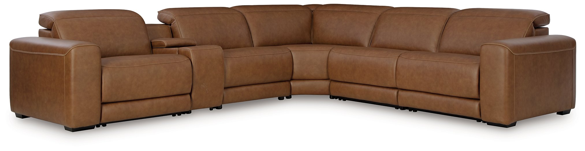 Magic Man 5-Piece Power Reclining Sectional - Inland Furniture (San Bernardino, CA)