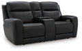 5Z-Relaxation Power Reclining Loveseat with Console - Inland Furniture (San Bernardino, CA)