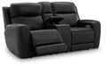 5Z-Relaxation Power Reclining Loveseat with Console - Inland Furniture (San Bernardino, CA)