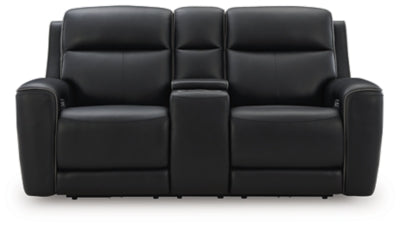 5Z-Relaxation Power Reclining Loveseat with Console - Inland Furniture (San Bernardino, CA)