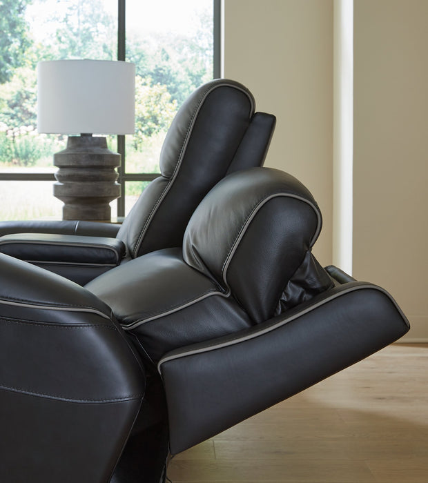 5Z-Relaxation Power Reclining Loveseat with Console - Inland Furniture (San Bernardino, CA)
