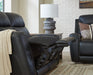 5Z-Relaxation Power Reclining Loveseat with Console - Inland Furniture (San Bernardino, CA)