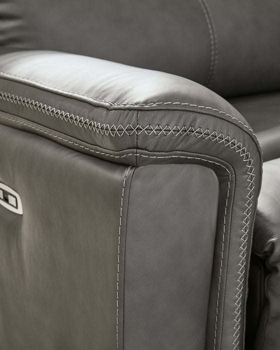 Bleckley Power Reclining Sectional - Inland Furniture (San Bernardino, CA)