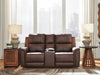 Bleckley Power Reclining Loveseat with Console - Inland Furniture (San Bernardino, CA)