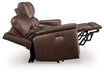 Bleckley Power Reclining Loveseat with Console - Inland Furniture (San Bernardino, CA)