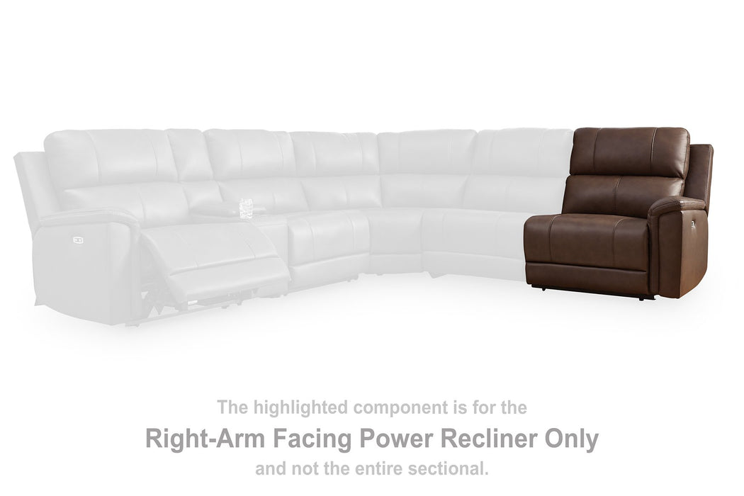 Bleckley Power Reclining Sectional - Inland Furniture (San Bernardino, CA)