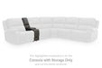 5Z - Pittson Power Reclining Sectional - Inland Furniture (San Bernardino, CA)