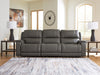 5Z - Pittson Power Sectional Reclining Sofa - Inland Furniture (San Bernardino, CA)