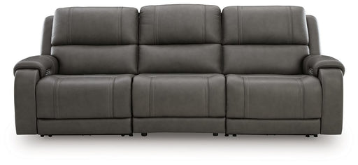 5Z - Pittson Power Sectional Reclining Sofa - Inland Furniture (San Bernardino, CA)