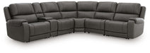 5Z - Pittson Power Reclining Sectional - Inland Furniture (San Bernardino, CA)