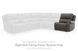 5Z - Pittson Power Reclining Sectional Loveseat - Inland Furniture (San Bernardino, CA)