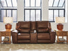 DeepWakes Power Reclining Loveseat with Console - Inland Furniture (San Bernardino, CA)