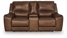 DeepWakes Power Reclining Loveseat with Console - Inland Furniture (San Bernardino, CA)