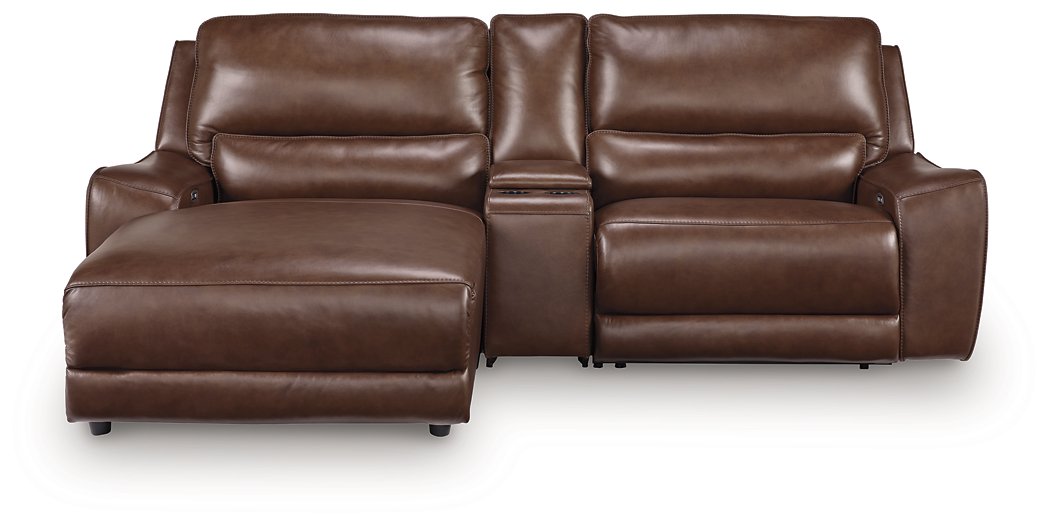 DeepWakes Power Reclining Sectional with Chaise - Inland Furniture (San Bernardino, CA)
