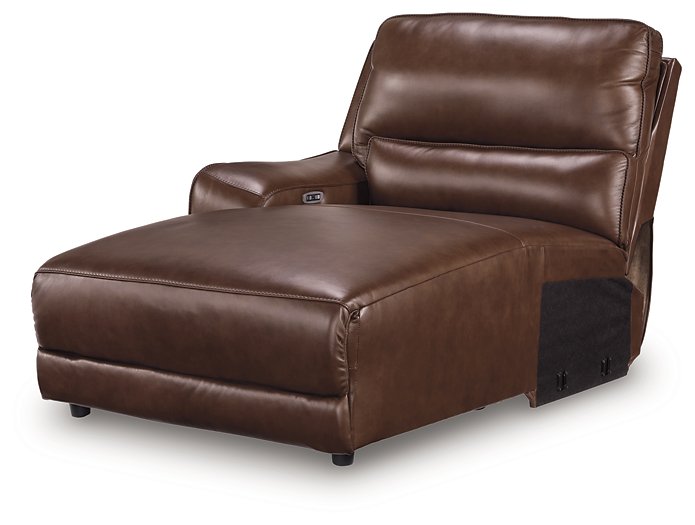 DeepWakes Power Reclining Sectional with Chaise - Inland Furniture (San Bernardino, CA)