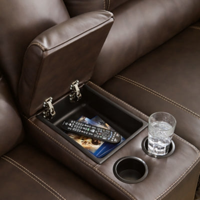 Dunleith Power Reclining Sectional - Inland Furniture (San Bernardino, CA)