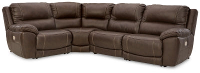 Dunleith Power Reclining Sectional - Inland Furniture (San Bernardino, CA)