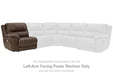 Dunleith Power Reclining Loveseat with Console - Inland Furniture (San Bernardino, CA)