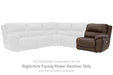 Dunleith Power Reclining Loveseat with Console - Inland Furniture (San Bernardino, CA)
