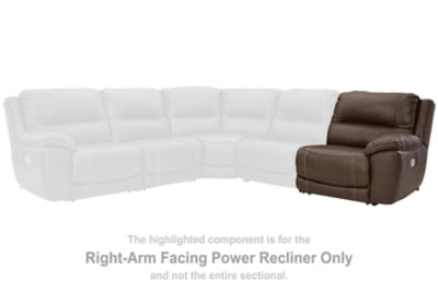 Dunleith Power Reclining Loveseat with Console - Inland Furniture (San Bernardino, CA)