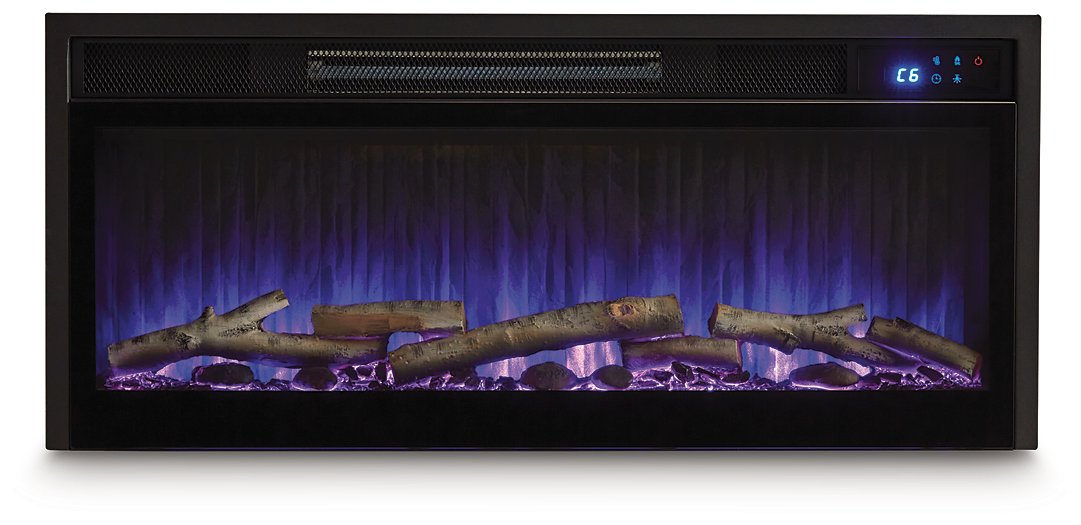 Zadilyn 72" TV Stand with Electric Fireplace - Inland Furniture (San Bernardino, CA)
