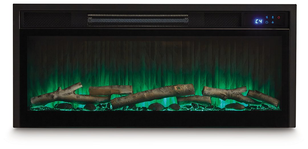 Zadilyn 72" TV Stand with Electric Fireplace - Inland Furniture (San Bernardino, CA)