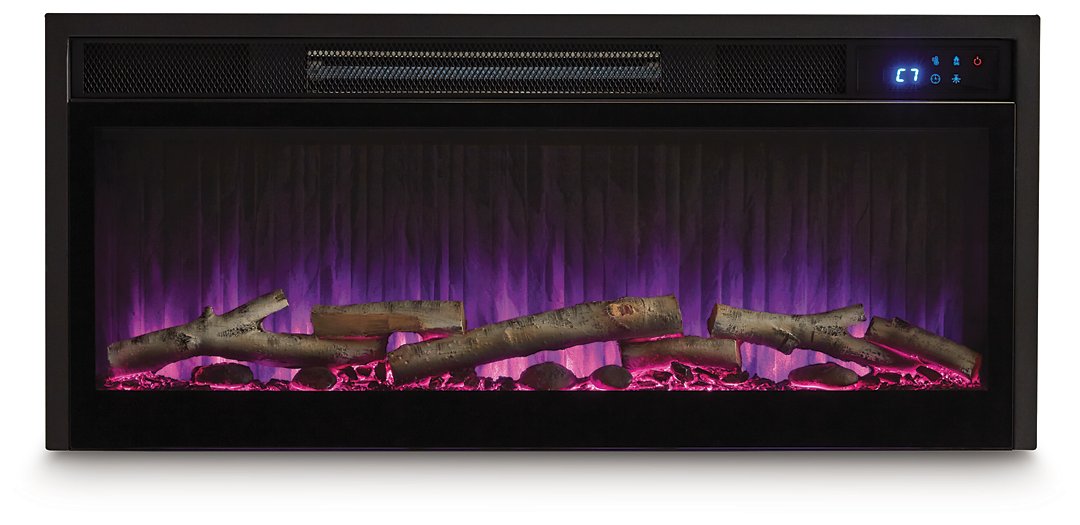 Zadilyn 72" TV Stand with Electric Fireplace - Inland Furniture (San Bernardino, CA)