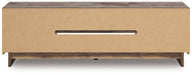 Zadilyn 72" TV Stand with Electric Fireplace - Inland Furniture (San Bernardino, CA)