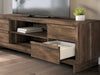 Zadilyn 72" TV Stand with Electric Fireplace - Inland Furniture (San Bernardino, CA)