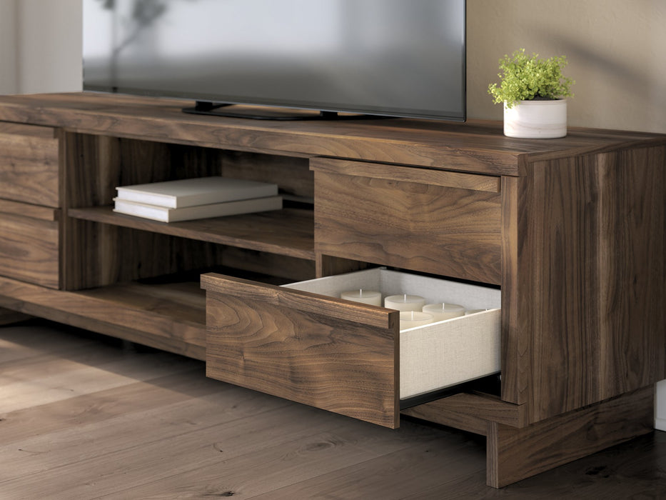 Zadilyn 72" TV Stand with Electric Fireplace - Inland Furniture (San Bernardino, CA)