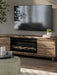 Zadilyn 72" TV Stand with Electric Fireplace - Inland Furniture (San Bernardino, CA)