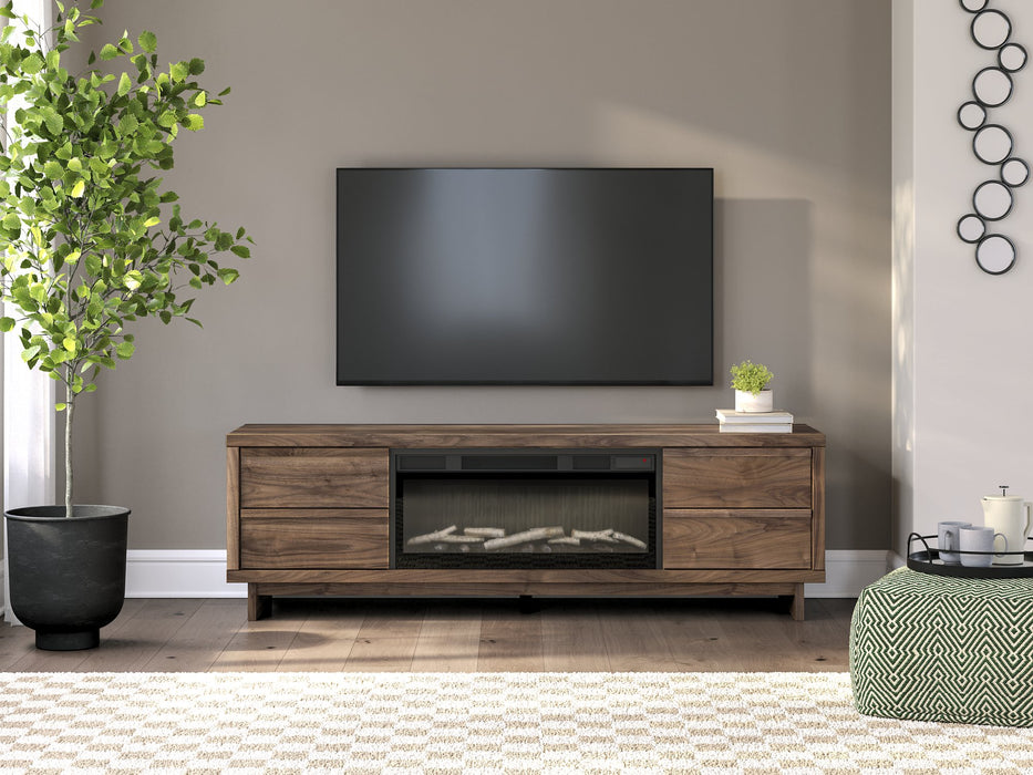 Zadilyn 72" TV Stand with Electric Fireplace - Inland Furniture (San Bernardino, CA)