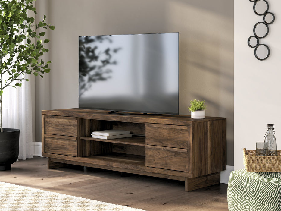 Zadilyn 72" TV Stand with Electric Fireplace - Inland Furniture (San Bernardino, CA)