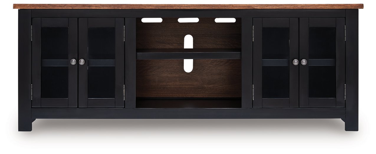 Wildenauer 76" TV Stand with Electric Fireplace - Inland Furniture (San Bernardino, CA)