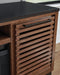 Kallari 84" TV Stand with Electric Fireplace - Inland Furniture (San Bernardino, CA)