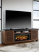 Kallari 84" TV Stand with Electric Fireplace - Inland Furniture (San Bernardino, CA)