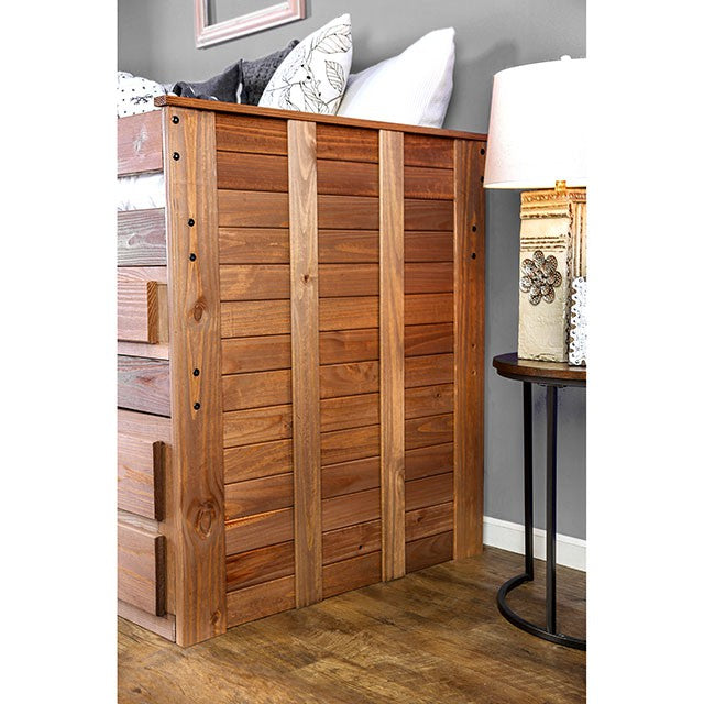 Cleo Twin Captain Bed - Inland Furniture (San Bernardino, CA)
