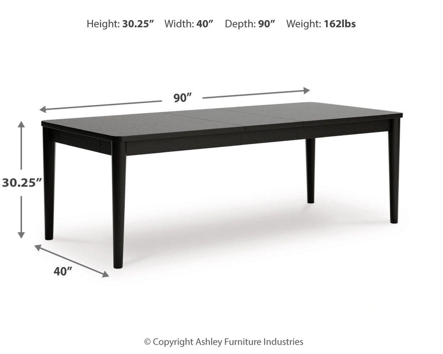 Portdown Dining Extension Table - Inland Furniture (San Bernardino, CA)