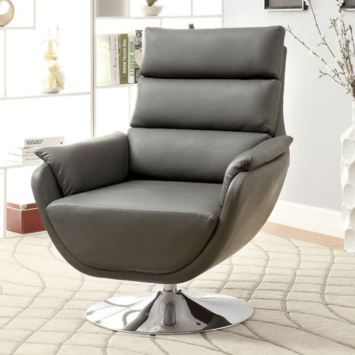 Kulm Accent Chair Gray - Inland Furniture (San Bernardino, CA)