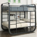 Olivet Full/ Full Bunk Bed - Inland Furniture (San Bernardino, CA)