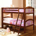 Coney Island Bunk Bed Chrome - Inland Furniture (San Bernardino, CA)