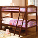 Coney Island Bunk Bed Chrome - Inland Furniture (San Bernardino, CA)