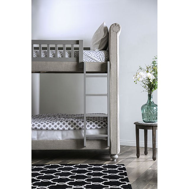 Sascha Twin/Twin Bunk Bed - Inland Furniture (San Bernardino, CA)