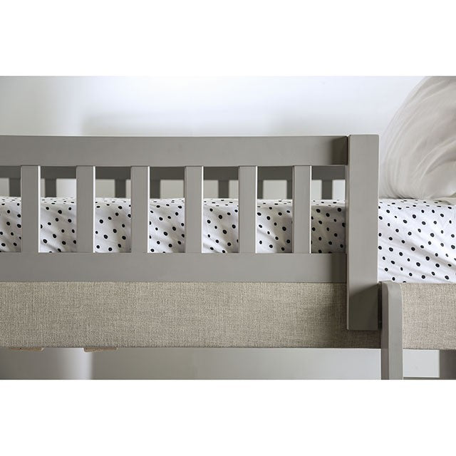 Sascha Twin/Twin Bunk Bed - Inland Furniture (San Bernardino, CA)