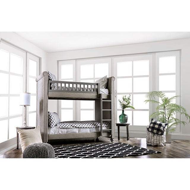 Sascha Twin/Twin Bunk Bed - Inland Furniture (San Bernardino, CA)